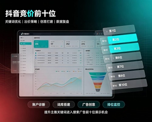 白银抖音搜索竞价